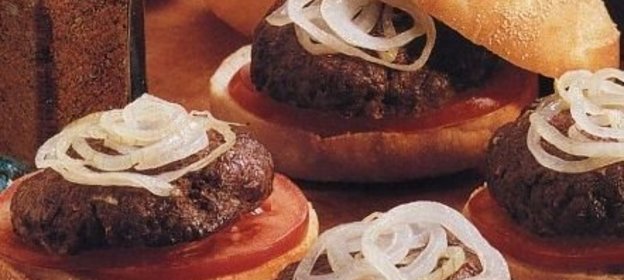 Бургеры с ароматными котлетами