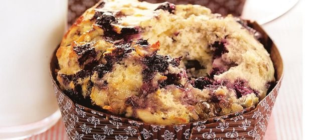 Маффины с черникой