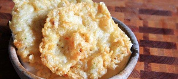 Оладьи из трески