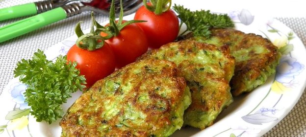 Лепешки из кабачков