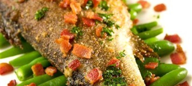 Жареная форель