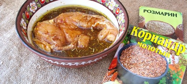 Маринад для мяса в духовке