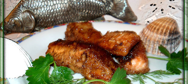 Сёмга в маринаде ОРЕХОВЫЙ ВКУС