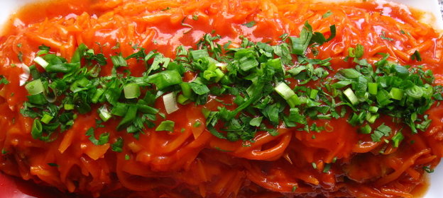 Судак под маринадом