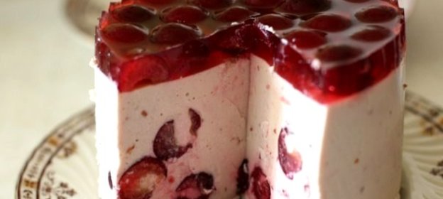 Творожное желе