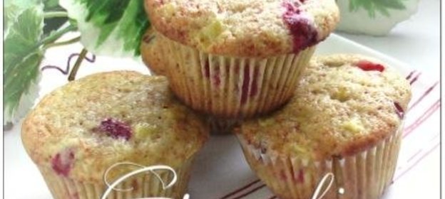 Яблочно-клюквенные маффины