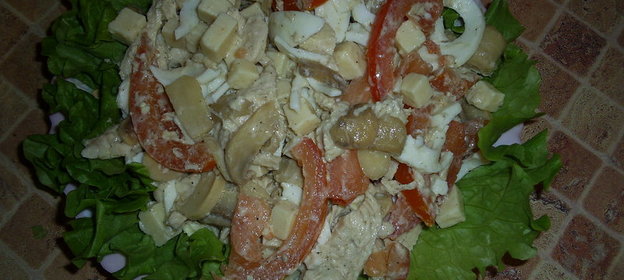 Салат Ассорти с грибами