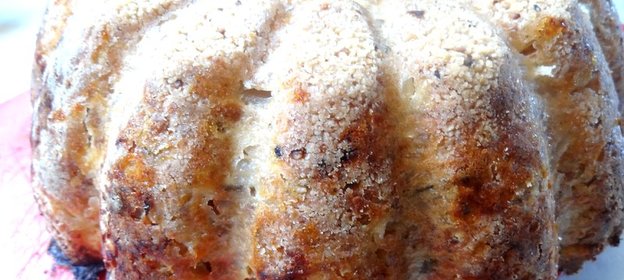 Крупеник (запеканка) из гречки и творога