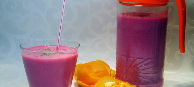 Свекольно-апельсиновый смузи „Рубин