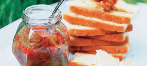 Чатни из лука и красного перца