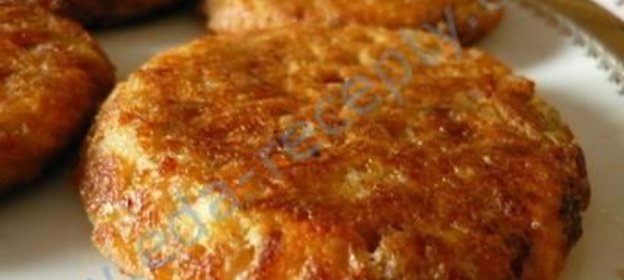 Оладьи из чёрствого хлеба