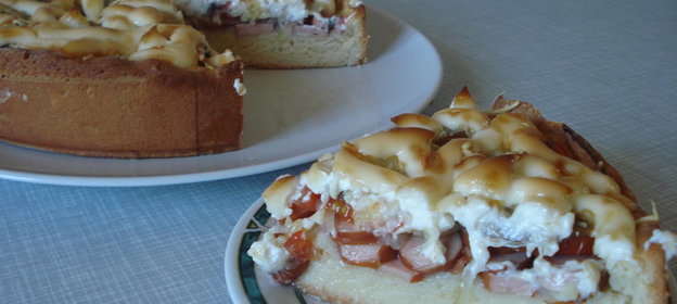 Пицца-Пирог Грибная