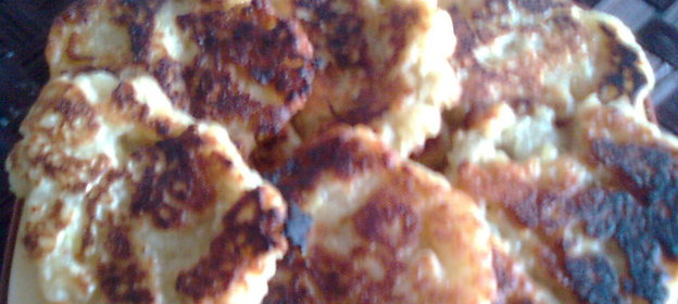 Яблочные оладья (мой вариант)