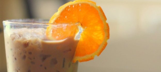 Кофе с цитрусовым соком