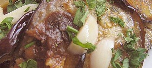 Ломтики баклажанов в маринаде