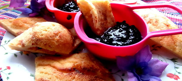 булочки с яблоками (гости на пороге)