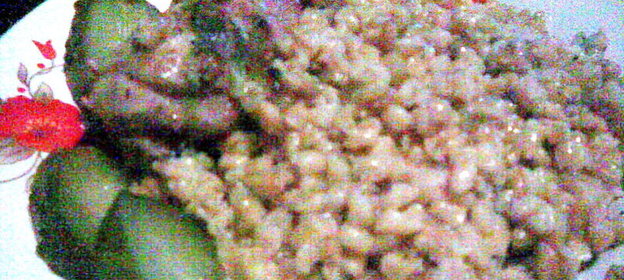 Щи да каша - пища наша (горшочки с пшеницей и курятиной)