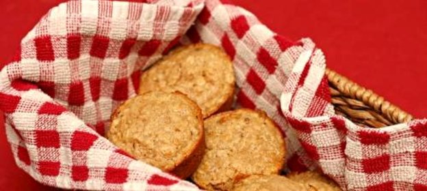 Овсяные маффины с изюмом