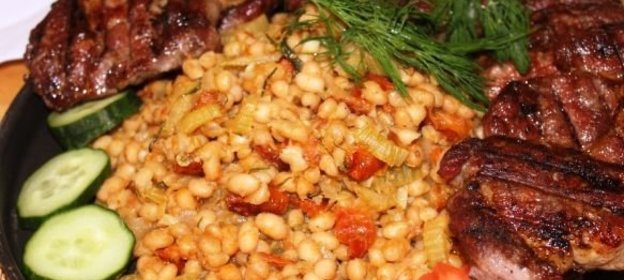 Яичница с овощами