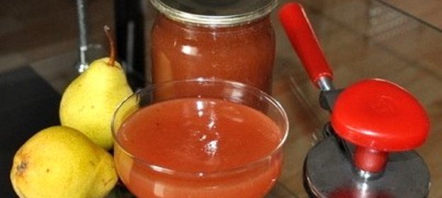 Желе из груш