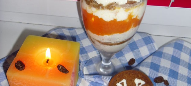 Творожно-тыквенный десерт со вкусом кофе Праздник привидений