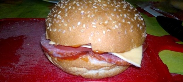 Гамбургер домашний