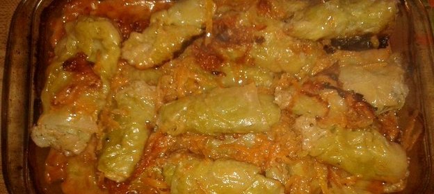 Голубцы запеченные в духовке