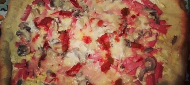 Нежная пицца