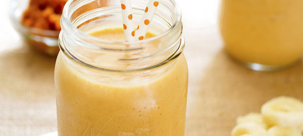 Смузи с бананом и медом