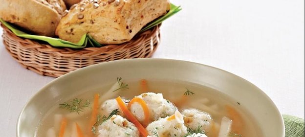 Уха с фрикадельками от Антонио Баратто