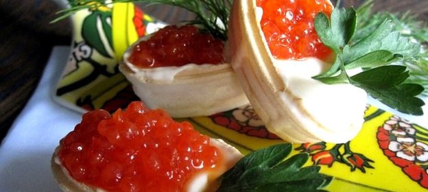 Вафельные тарталетки