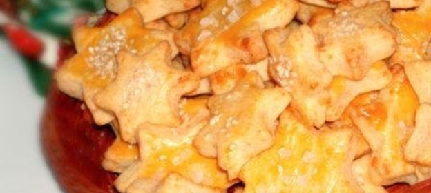 Сырное печенье