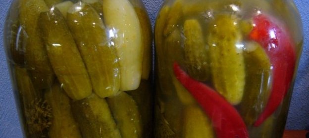 Настоящие соленые огурчики