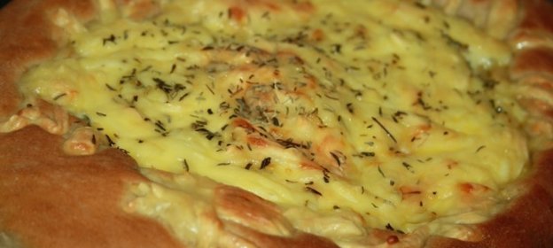 Лепешка с сыром