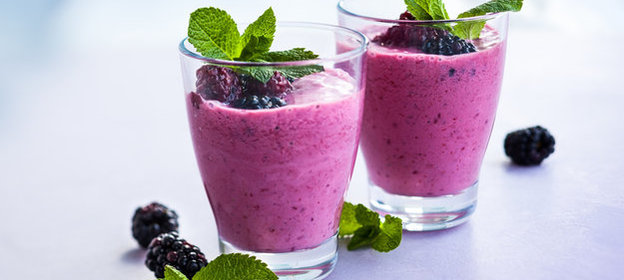 Ежевичный смузи