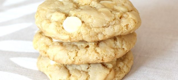 Печенье с белым шоколадом