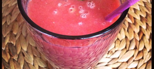 Арбузно-банановый смузи