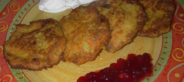 Витаминные оладьи к завтраку