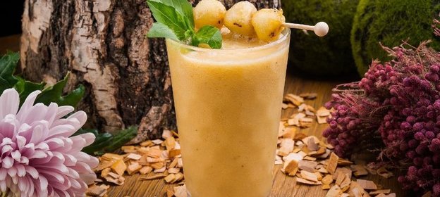 Смузи из копченых фруктов