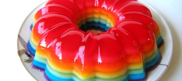 Желе многослойное