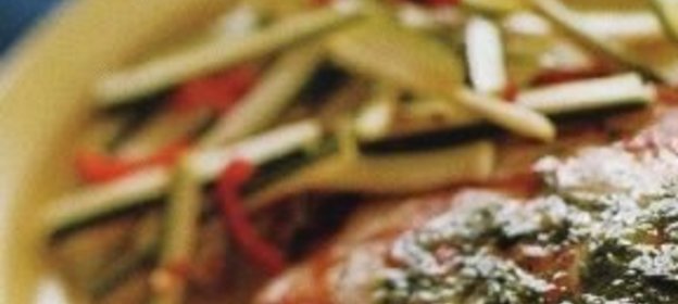 Пицца с куриной печенью