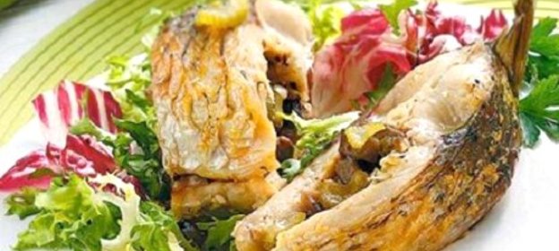 Стейк из карпа