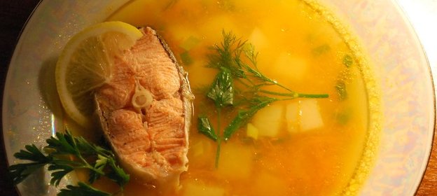 Супчик Уха из Форельки