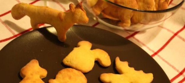 Сметанное печенье с тыквой