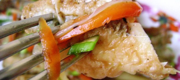 Морской салат с яйцом (повышает мужскую потенцию)