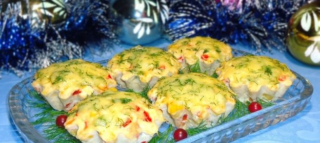 Закусочные маффины Новогоднее конфетти