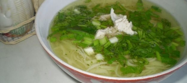 Куриная лапша