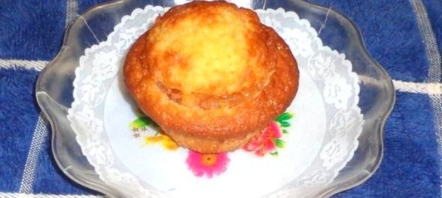 Кекс с апельсином