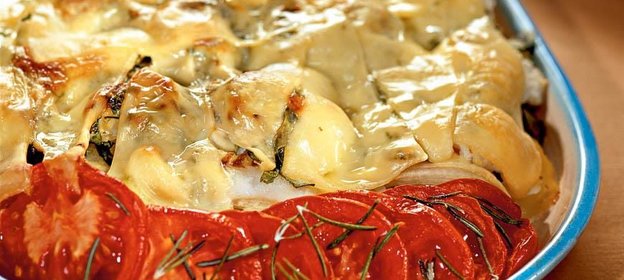 Запеканка под сырной корочкой