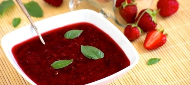 Клубничный джем с базиликом